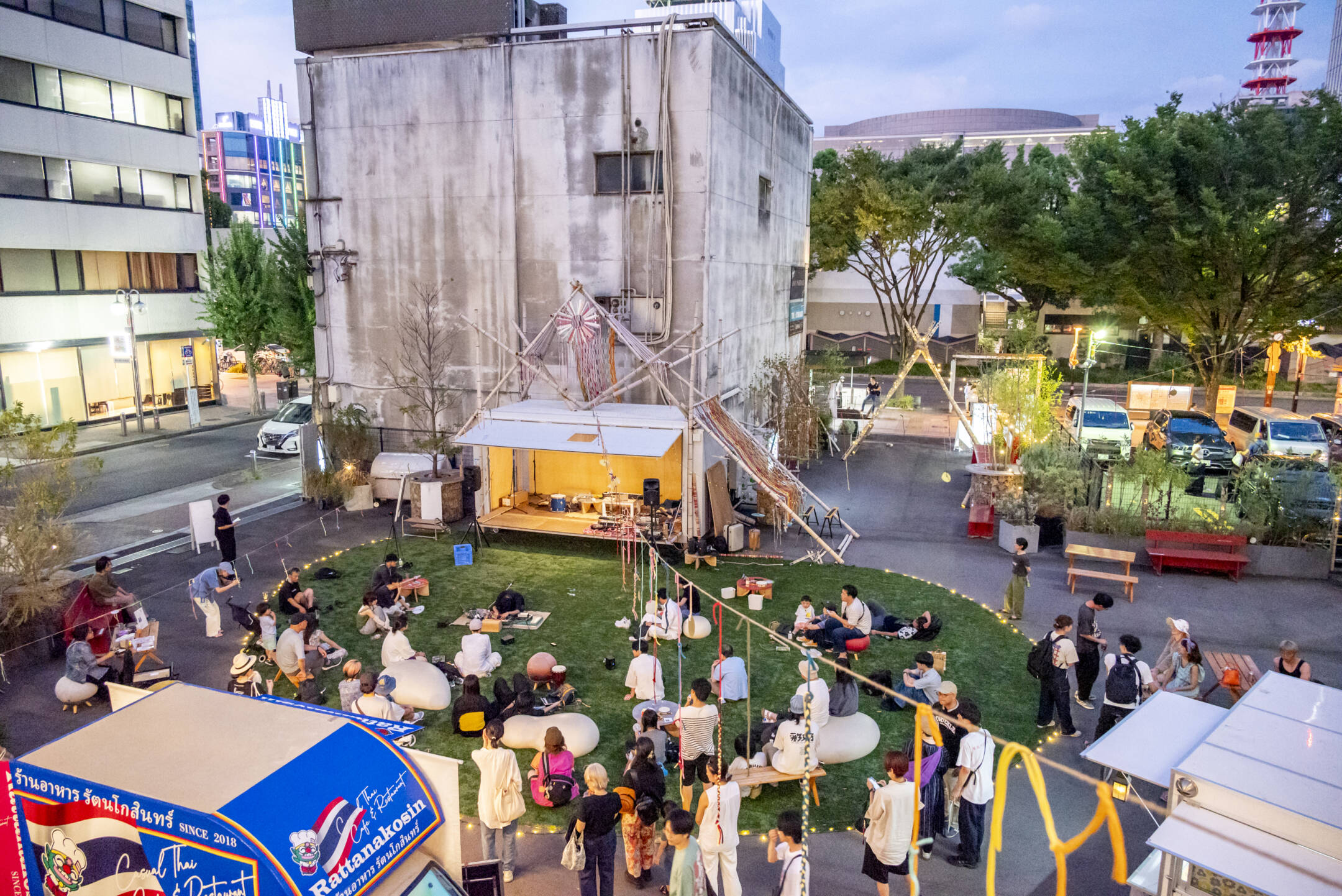 野外音楽ライブ「Urban Concrete Orchestra」